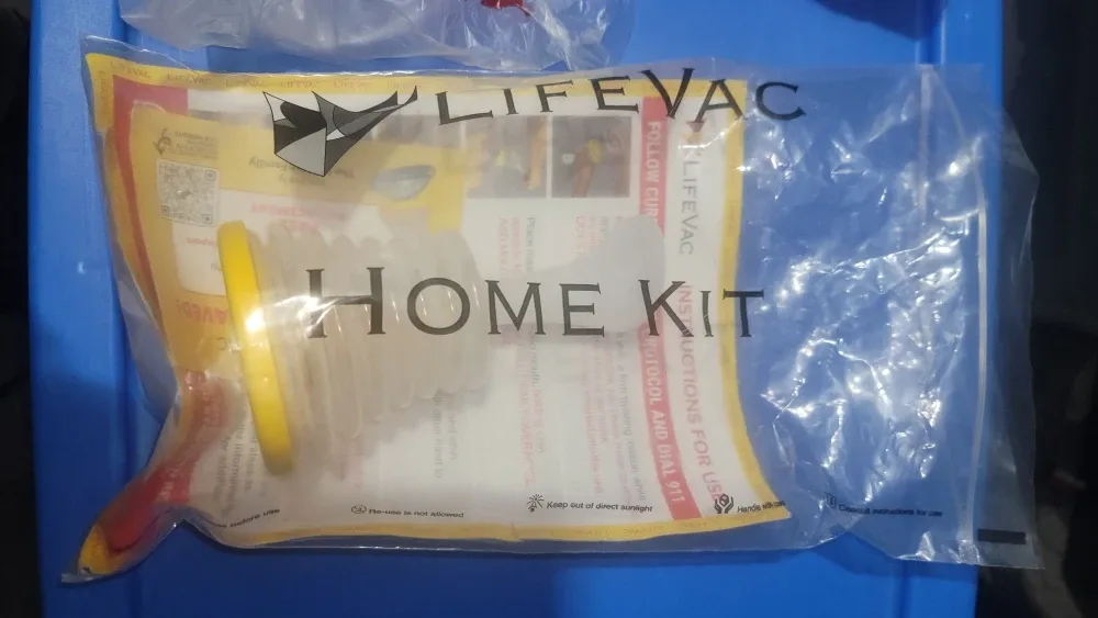 LifeVac Home Kit - adult and kids