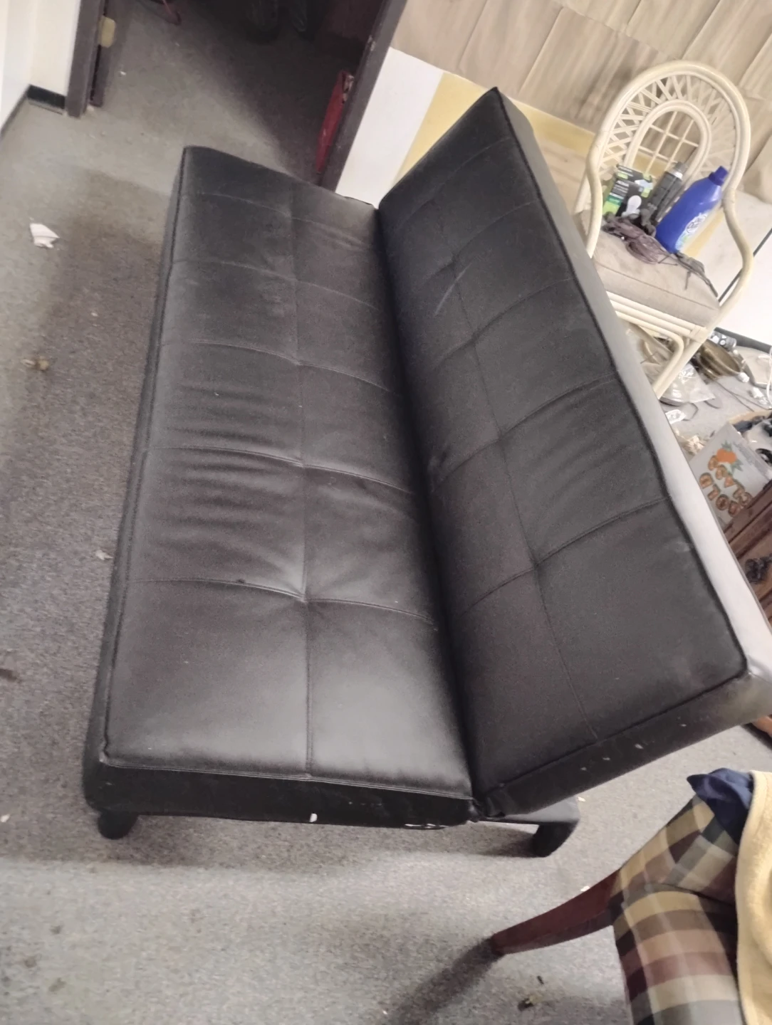 Black Futon - Great Condition! - photo 2