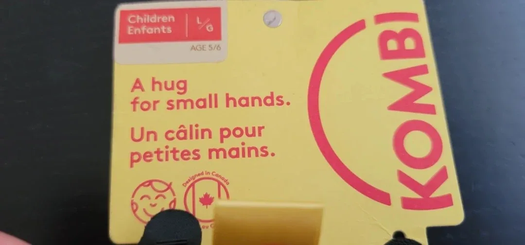 New KOMBI Children's Mittens, Size L/G (5/6) image indicator(3)