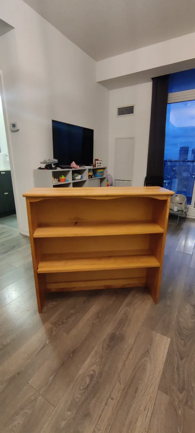 !! Urgent -  Moving out sale !! - Wooden Bookcase/Shelving Unit image indicator(2)