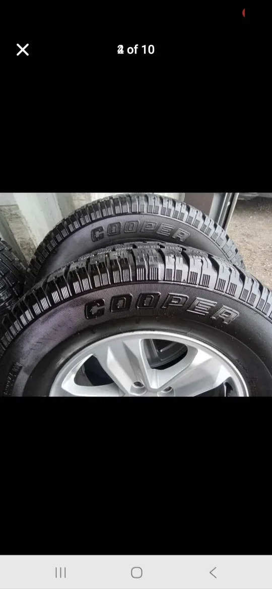 Set of 4 COOPER Winter Tires & Rims (265/70R17 6x135) TPMS image indicator(3)