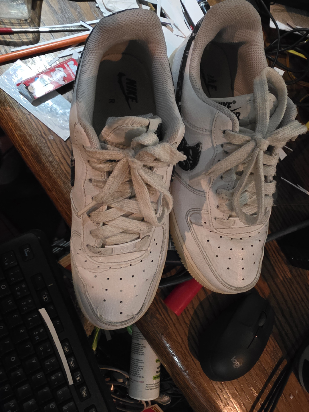 Nike Air Force 1 paisley back limited edition size 8 - photo 2