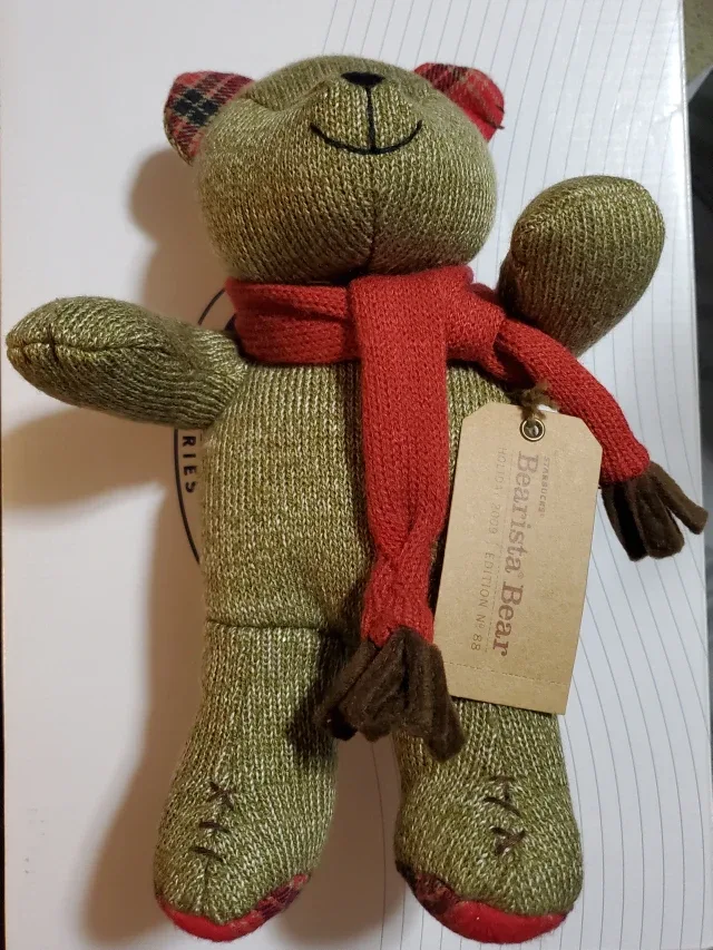 2009 Starbucks Christmas Bearista (10")($15 Firm)