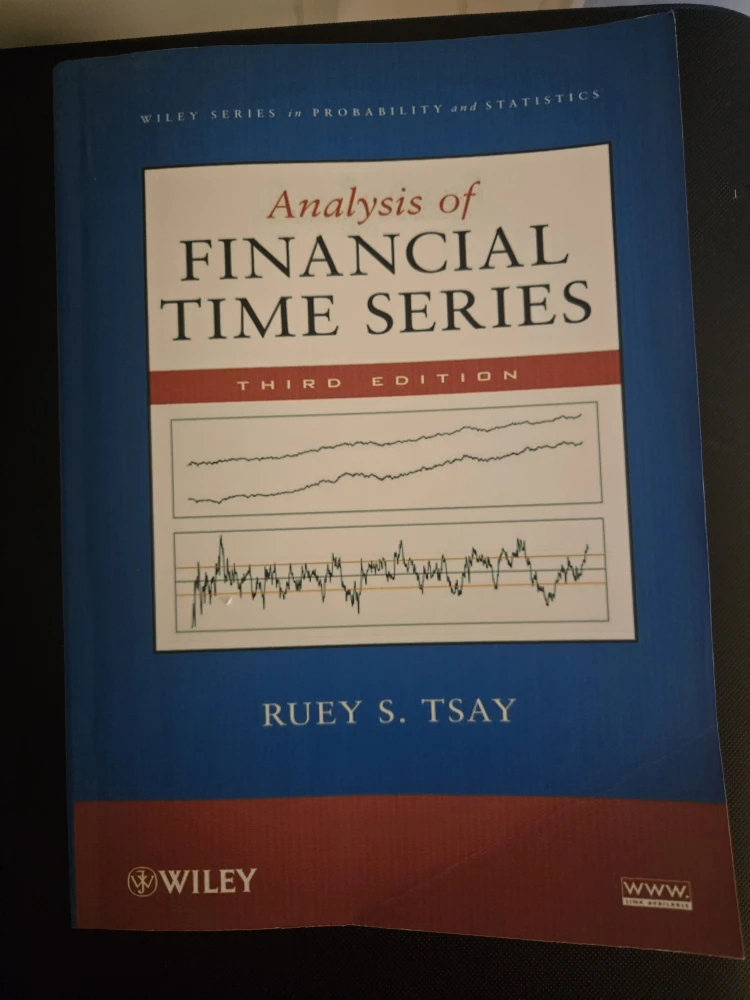 Analysis of Financial Time Series Book