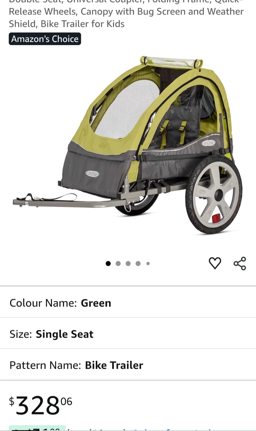 InStep Bike Trailer for Kids - photo 2