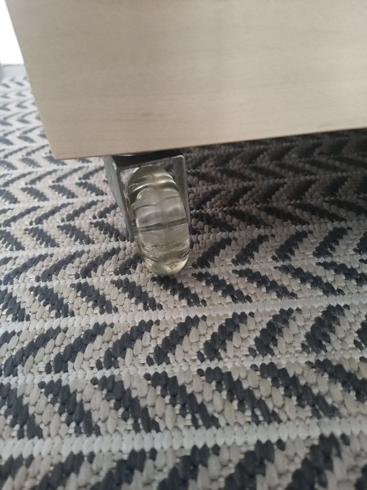 Side Table with Wheels image indicator(2)