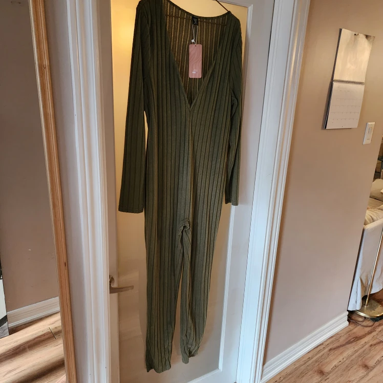 SHEIN Curve 2XL Olive Green Jumpsuit - New with Tags! - photo 5