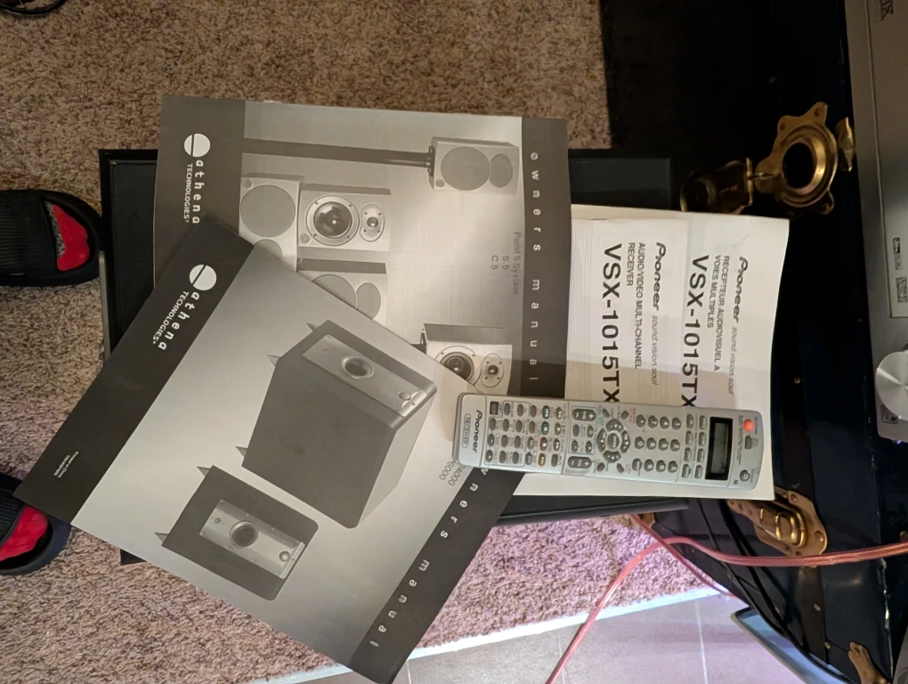 Pioneer VSX-1015TX Audio/Video Multi-Channel & Speaker's - photo 5