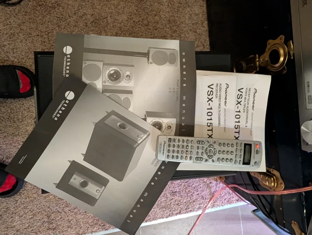 Pioneer VSX-1015TX Audio/Video Multi-Channel & Speaker's image indicator(5)