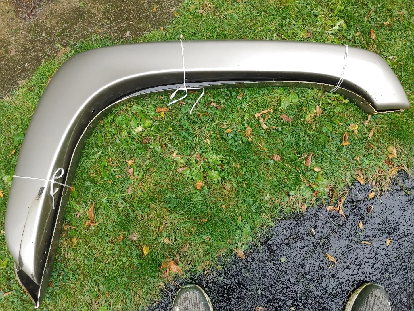 Front Fender Flares for GMC Sierra 99-06   - Silver - photo 2