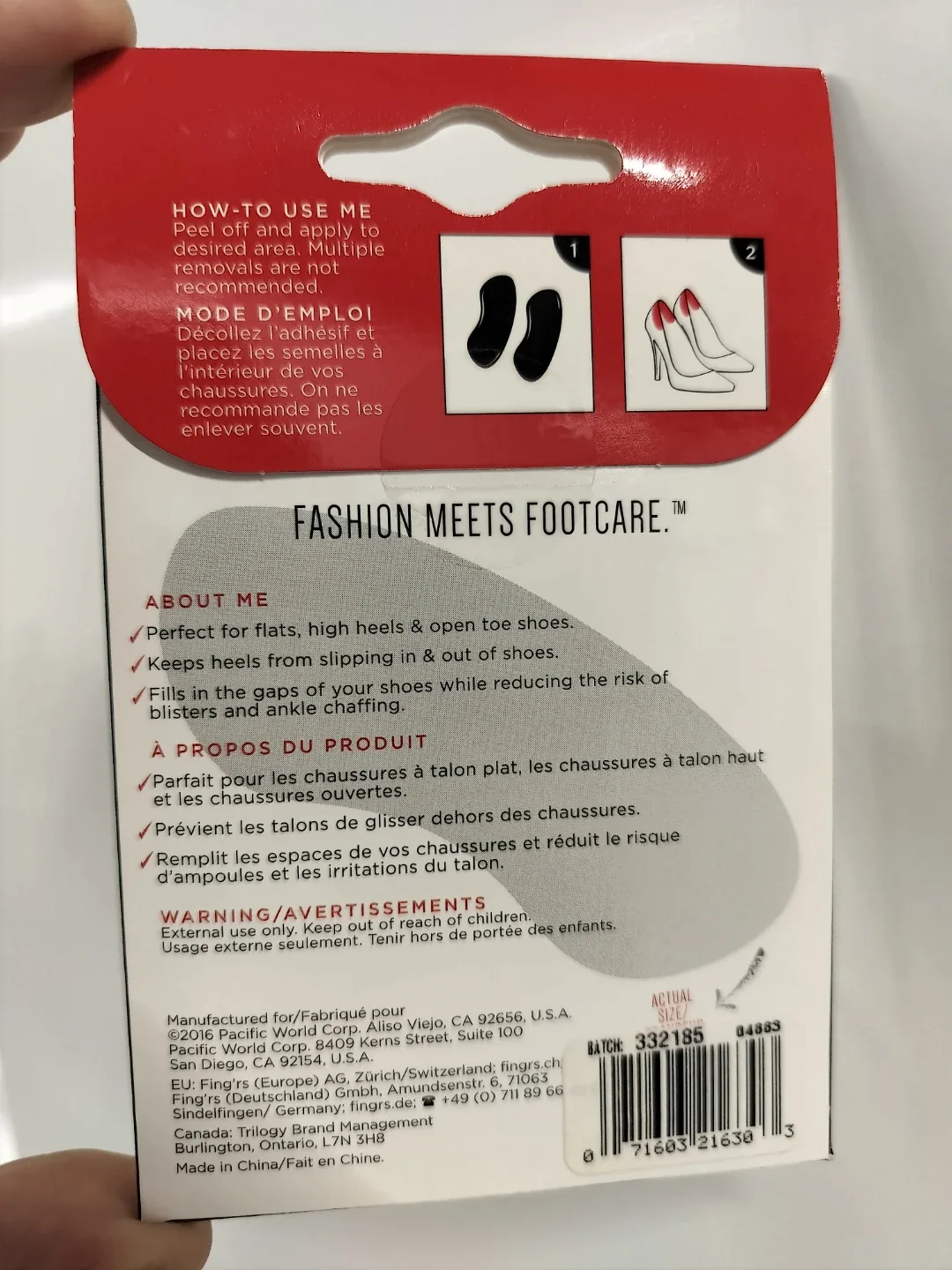 Strut It Heel Liners - New in Package image indicator(2)