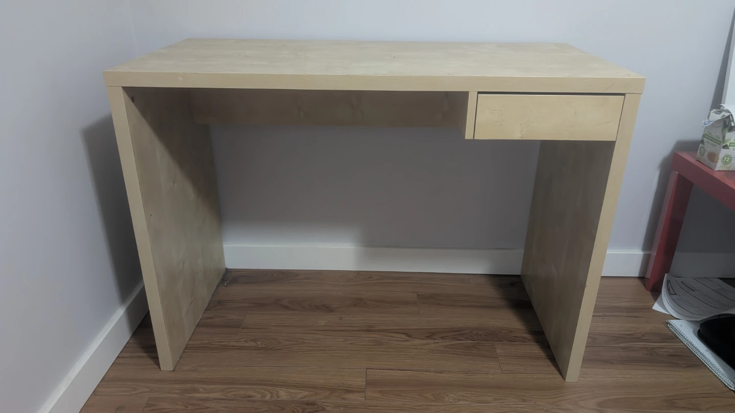 Wooden Desk with Drawer