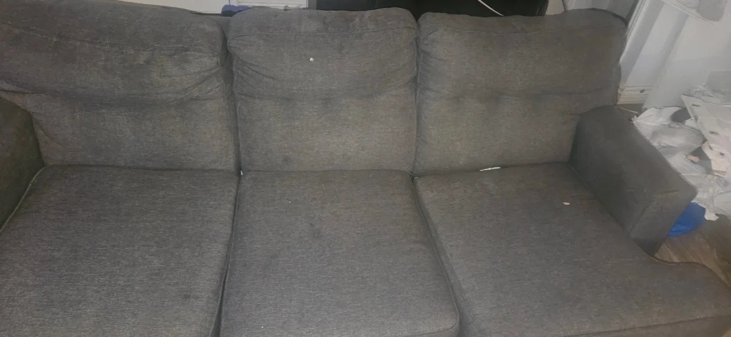 Fold out bed and love seat