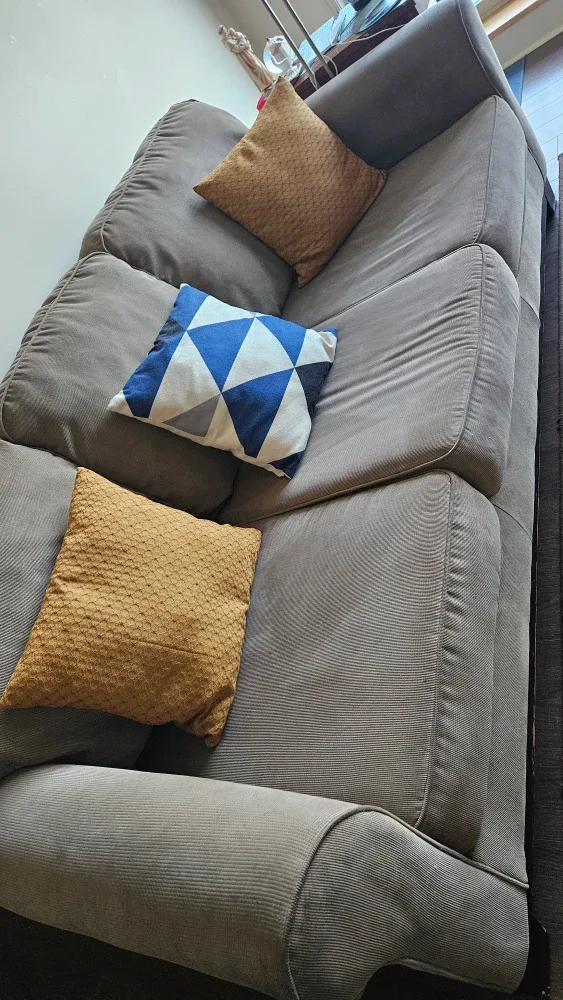 Comfy Beige Sofa & Armchair Set image indicator(2)