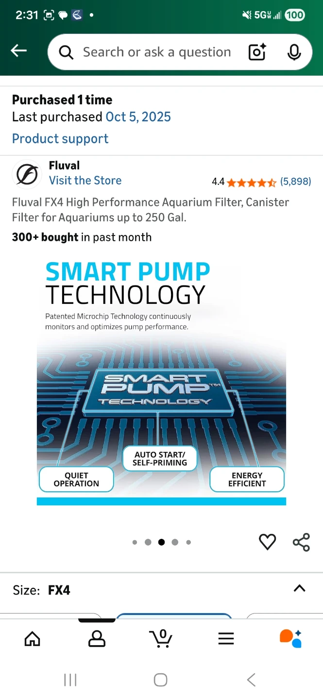 Fluval FX4 High Performance Aquarium Filter - photo 5