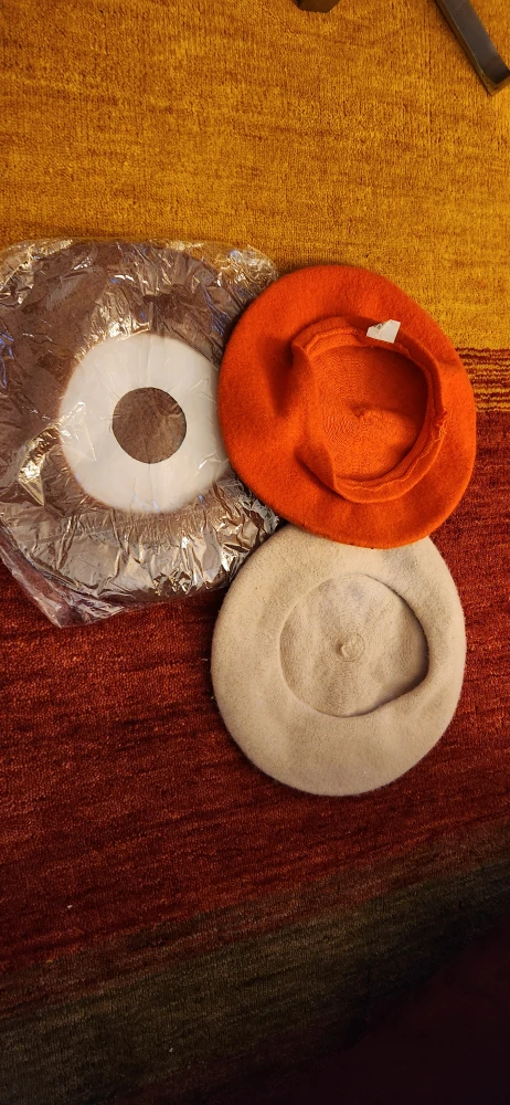 Berets - Orange, Beige and Brown - photo 2