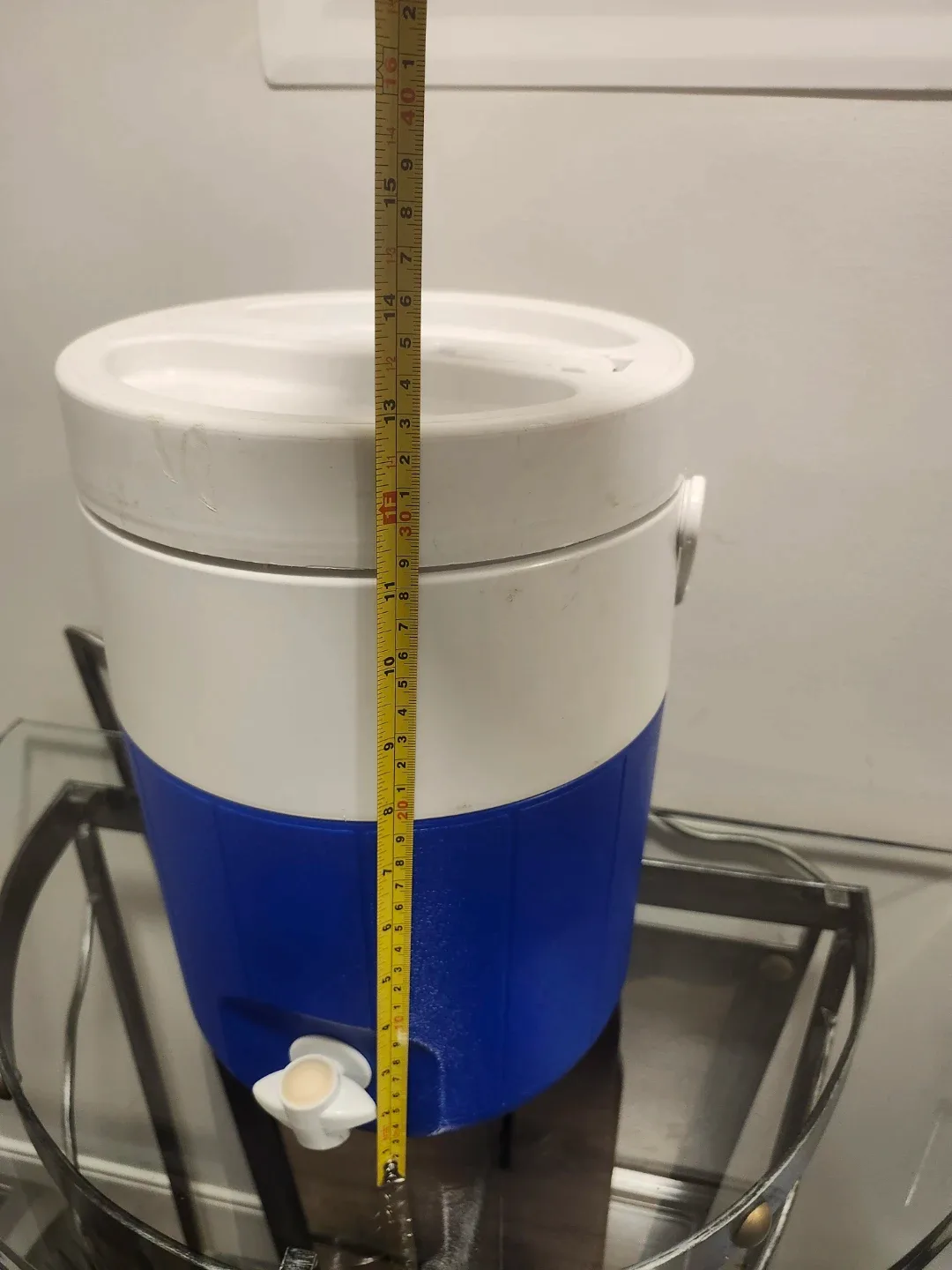 Coleman Blue & White Water Cooler Dispenser image indicator(2)