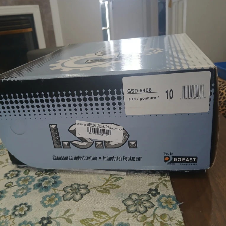 New L.S.D. GSD-9406 Safety Work Boots - Size 10 - photo 5