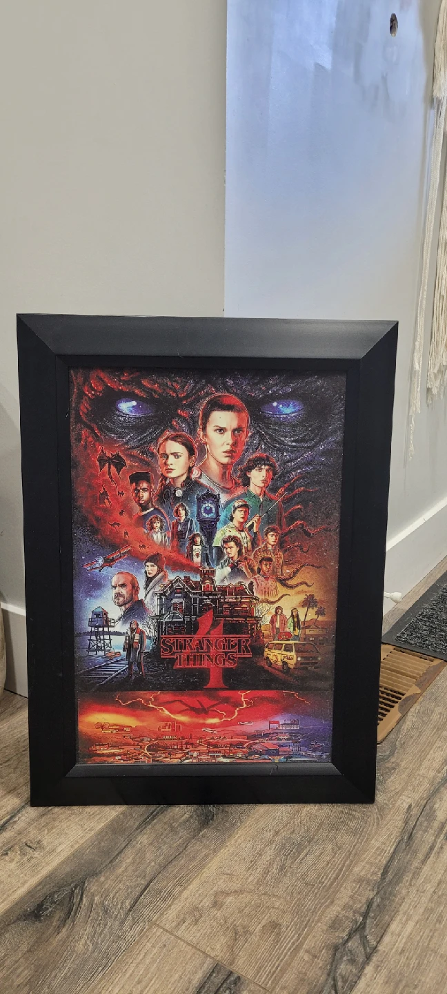 Stranger Things  Framed Poster