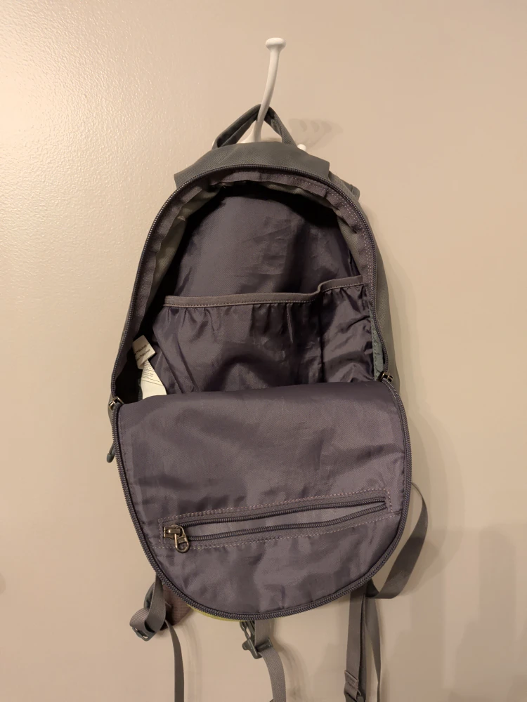 Black Diamond Backpack - Grey & Lime Green - photo 3