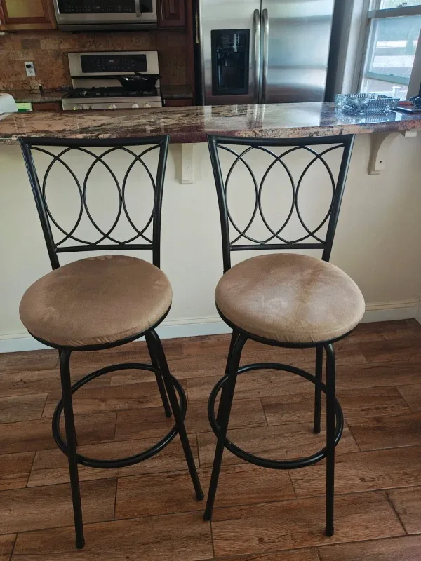 Set of 2 Bar Stools