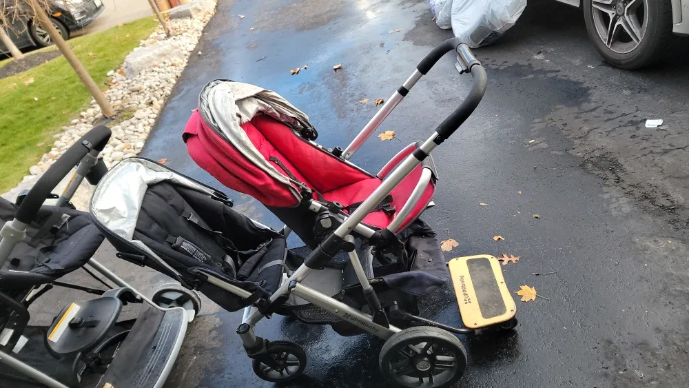 UPPAbaby Vista Double Stroller with PiggyBack