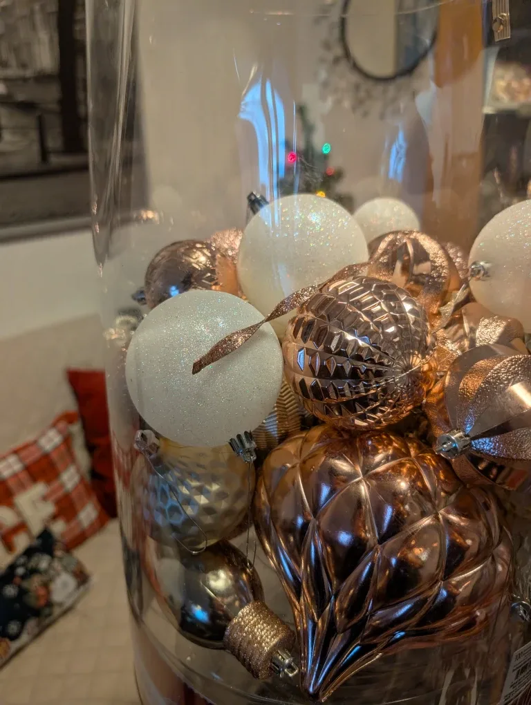 Christmas Ornaments - Rose Gold, White, Gold image indicator(4)