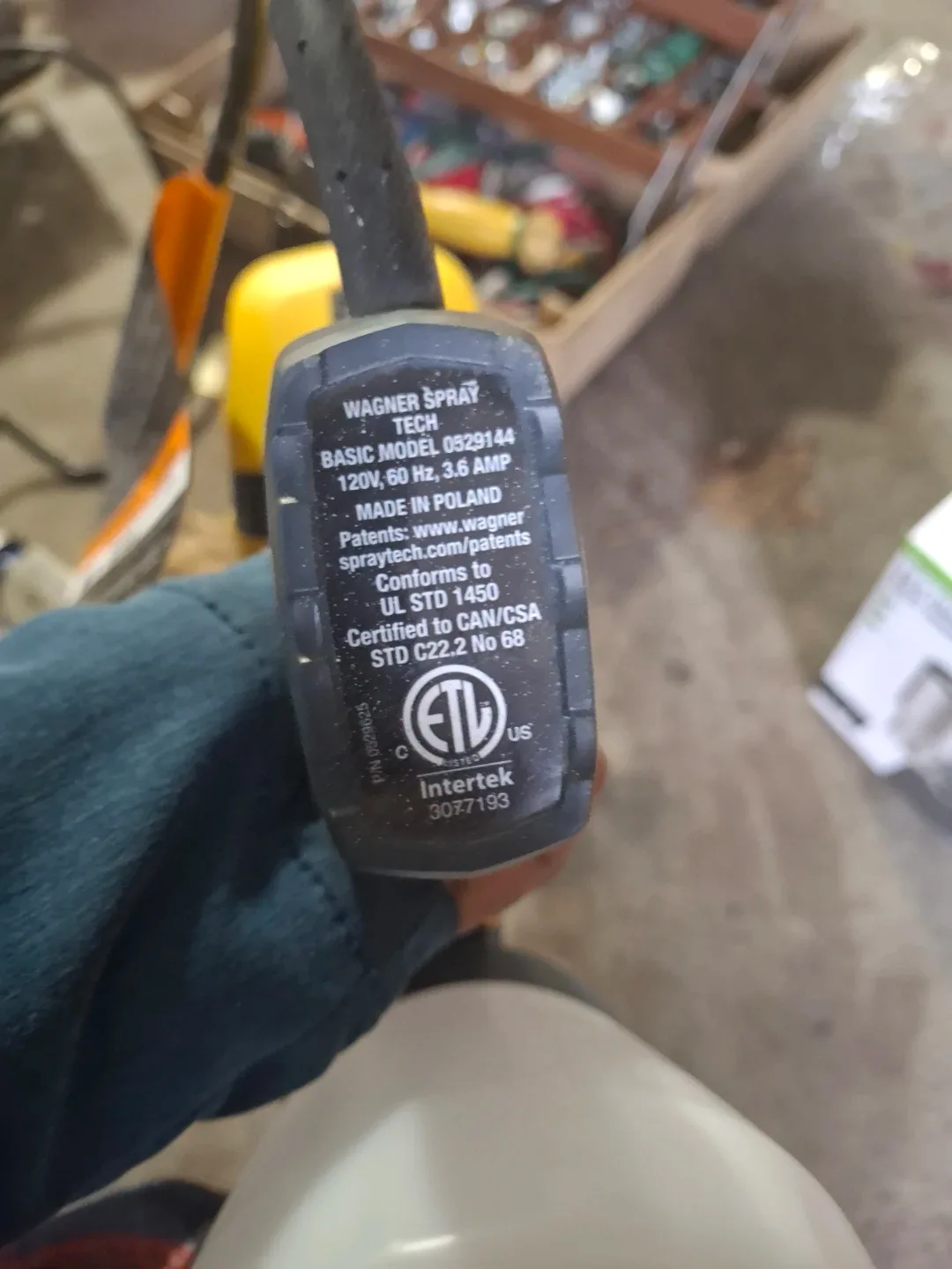 Wagner Spray Tech Basic Model 0529144 Paint Sprayer image indicator(6)