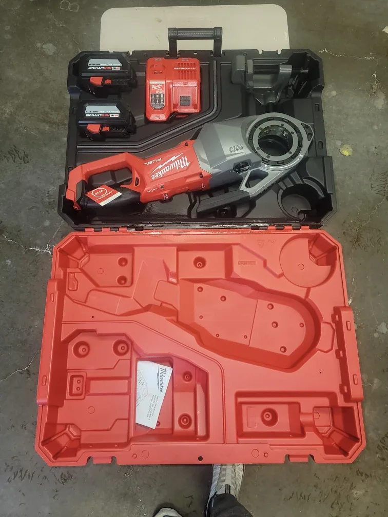 Milwaukee M18 FUEL Pipe Threader w/ ONE-KEY Kit image indicator(3)