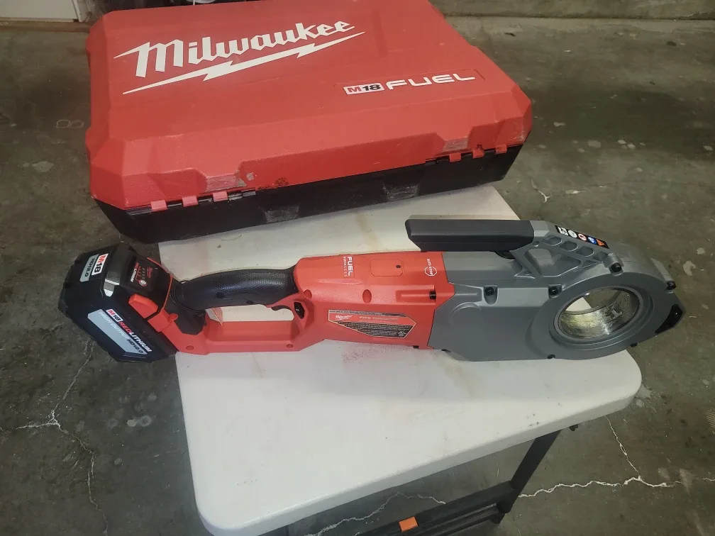 Milwaukee M18 FUEL Pipe Threader w/ ONE-KEY Kit image indicator(6)