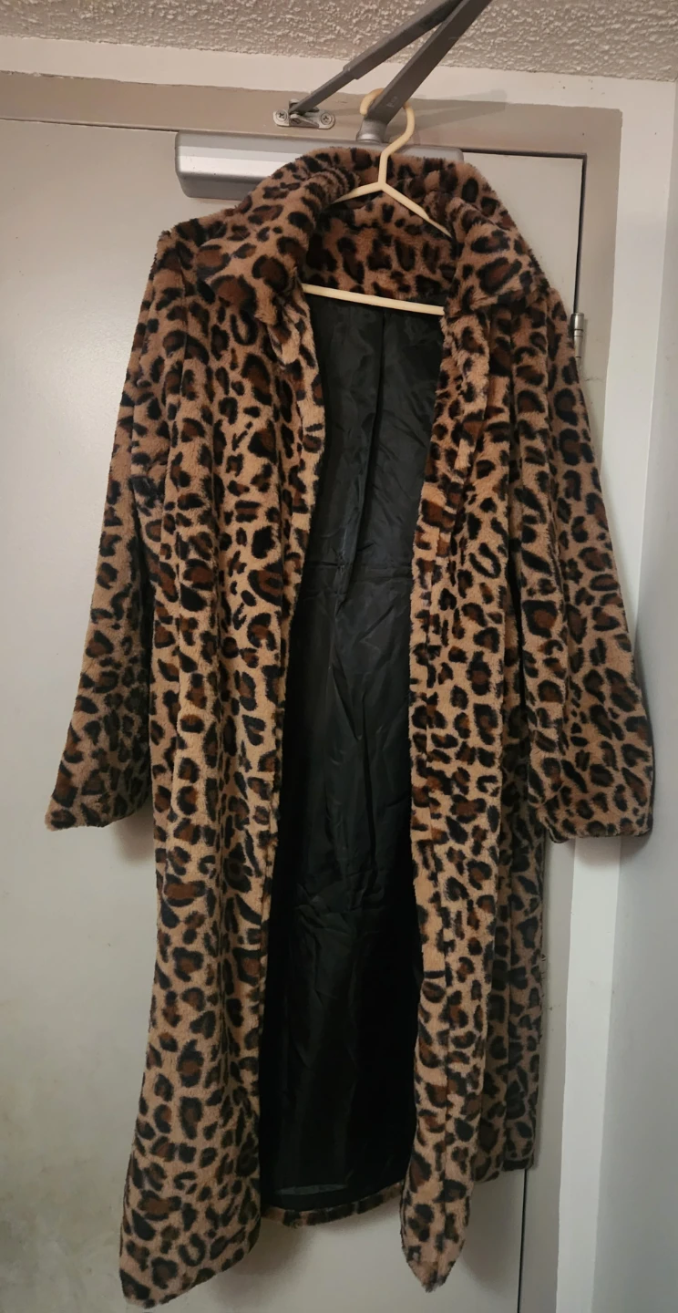Leopard Print Faux Fur Coat - photo 3