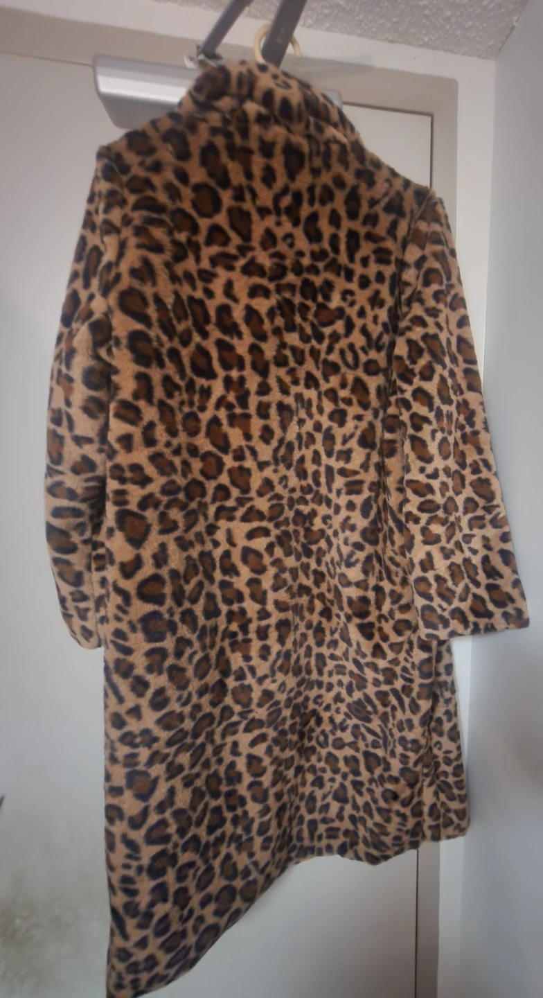 Leopard Print Faux Fur Coat - photo 4