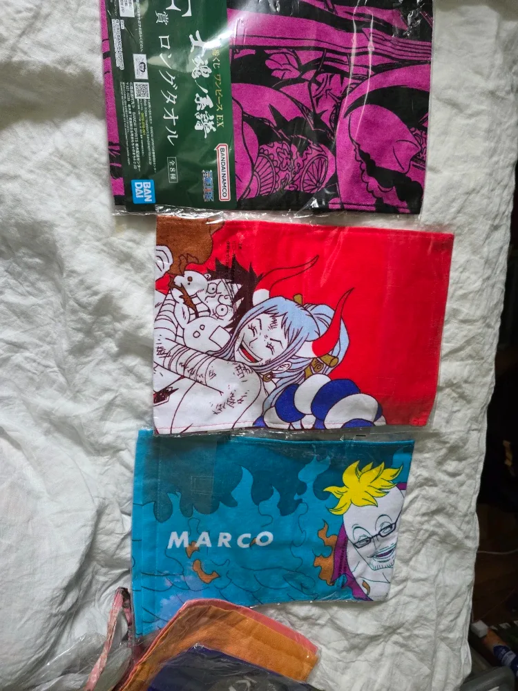 One Piece Ichiban Kuji Long Towels - New  $45all image indicator(6)