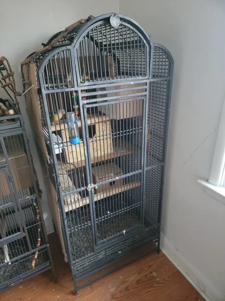 Large Bird Cage with Stand
