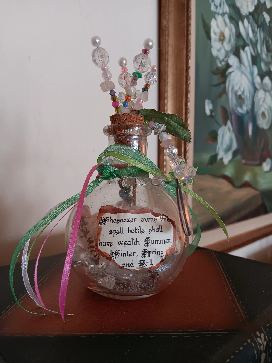 Handcrafted Spell Bottle by Laurie Cabot