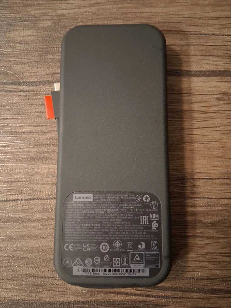 Lenovo USB-C Laptop Power Bank (20,000mAh / 65W) - photo 5