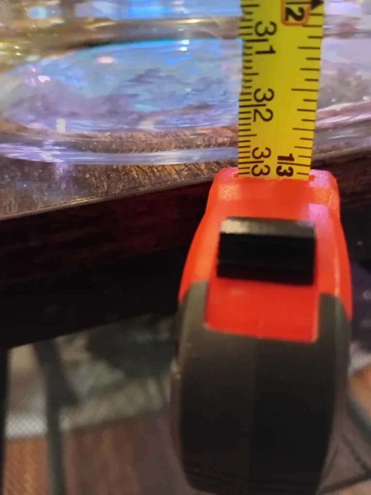 Large Clear Glass Vase - 13" Height image indicator(3)