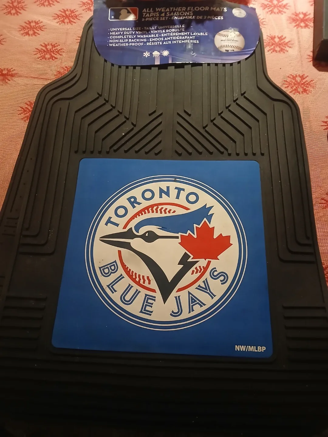 All Weather 4 Seasons Toronto Blue Jays Floor Mats - NEW