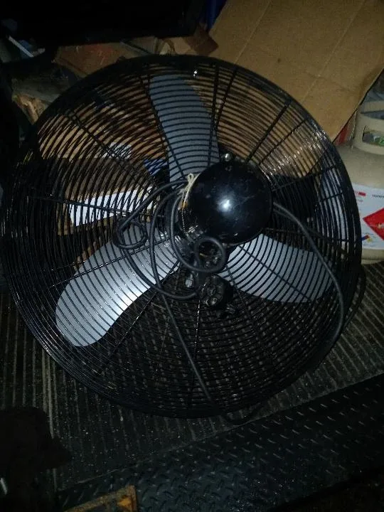 LASKO 20" High Velocity Fan - with QuickMount + 3 Speeds, Black image indicator(3)