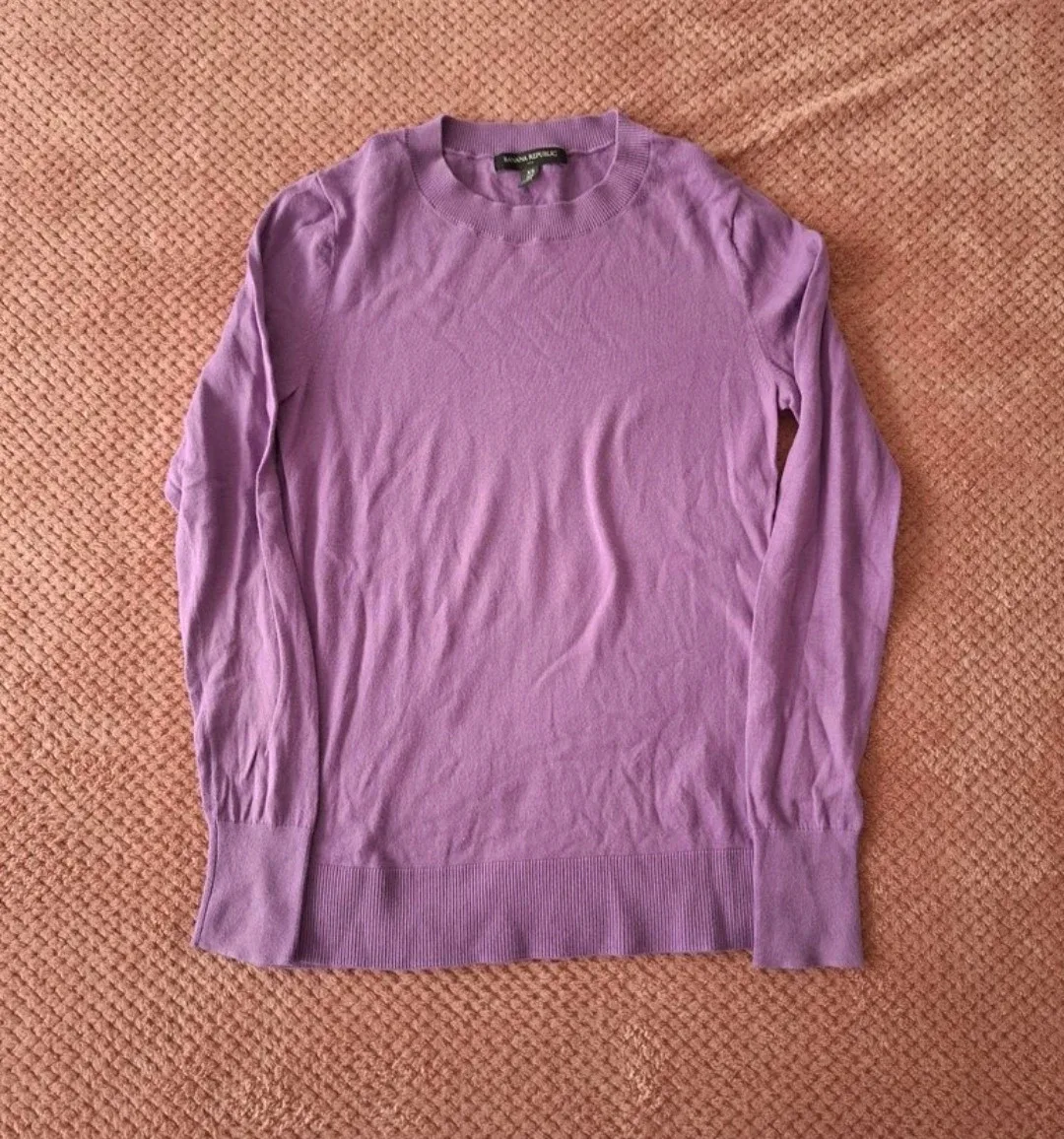 Chandail Banana Republic XS Lilas