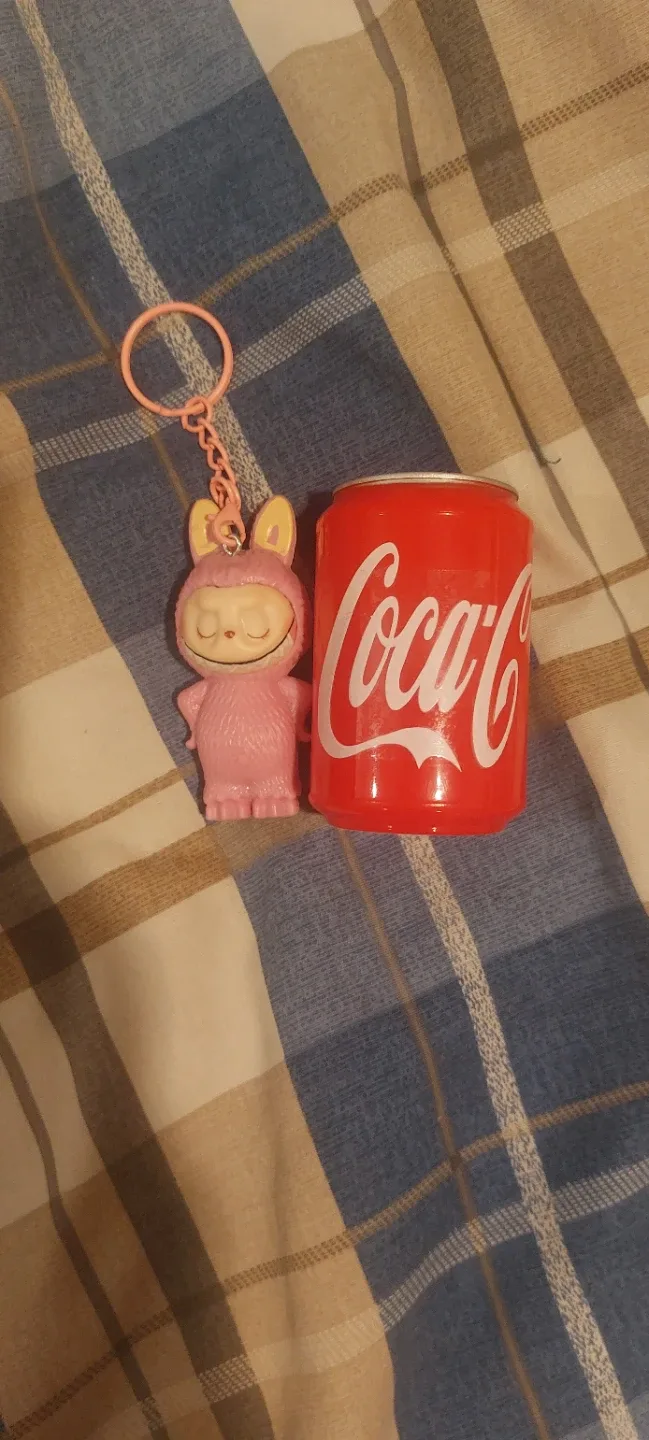 Pink Labubu Keychain image indicator(2)