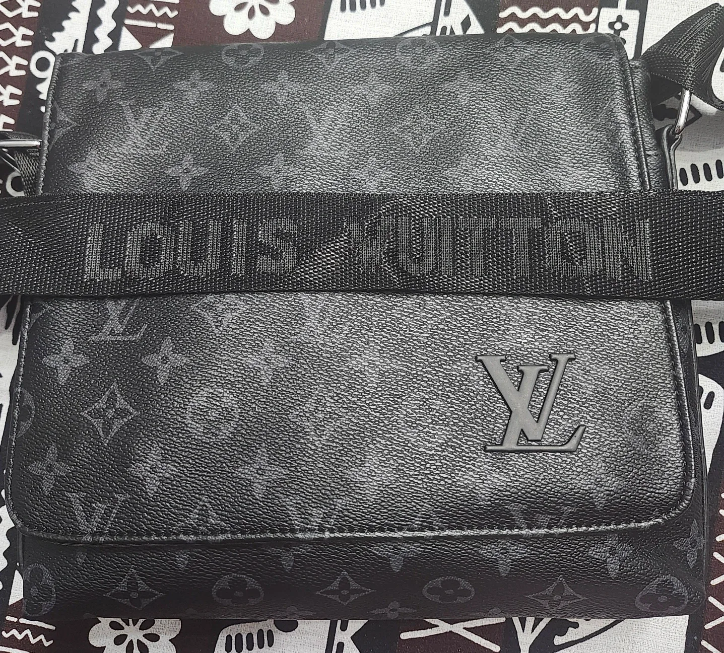 Louis Vuitton Black Messenger Bag