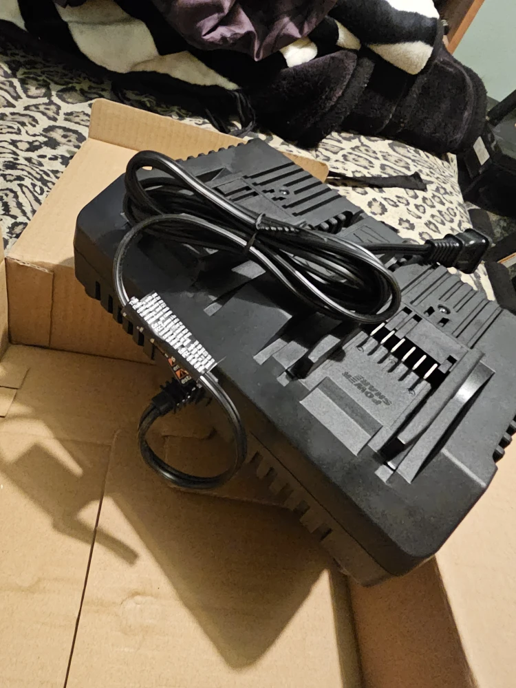 New worx dual charger