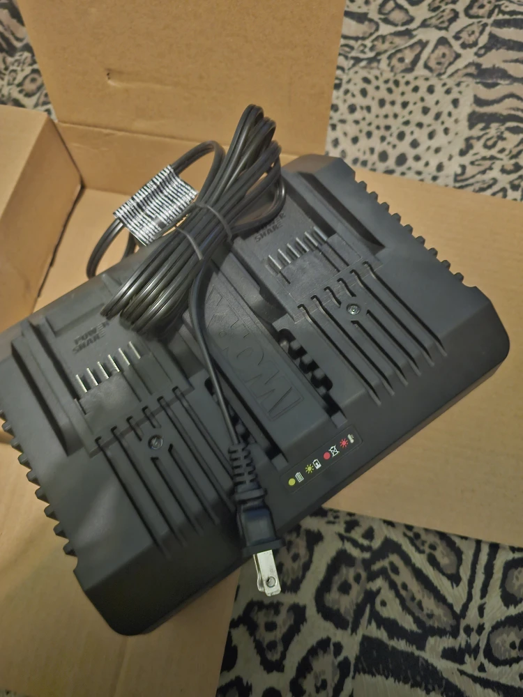 New worx dual charger - photo 2