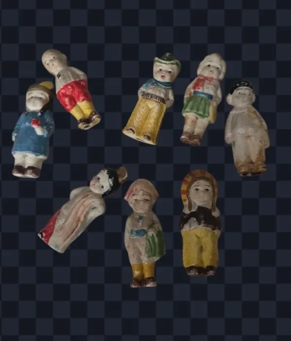 Vintage Miniature Bisque Dolls