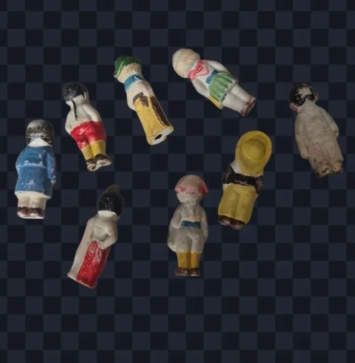 Vintage Miniature Bisque Dolls image indicator(3)