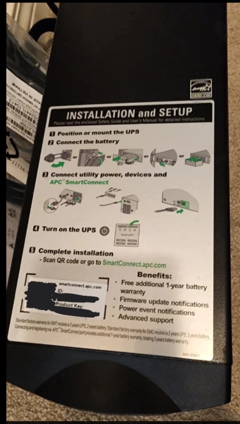 APC Smart-UPS 750 - Battery Backup - photo 2