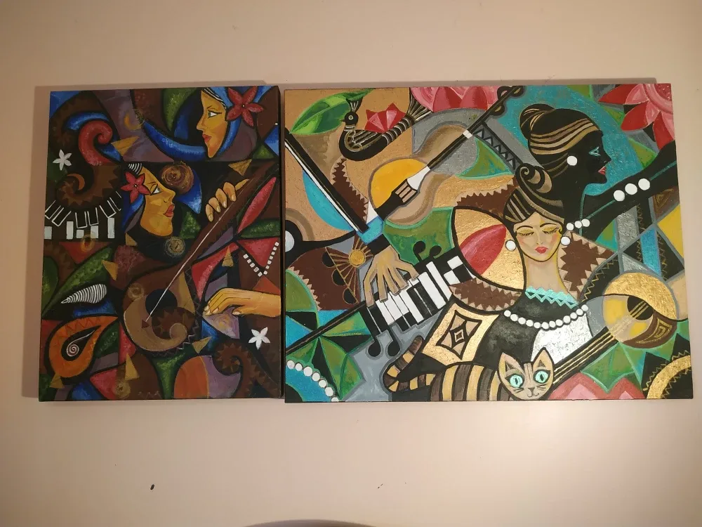 $20 off Abstract 1 Original Painting 1 (24x30 Inches) image indicator(7)