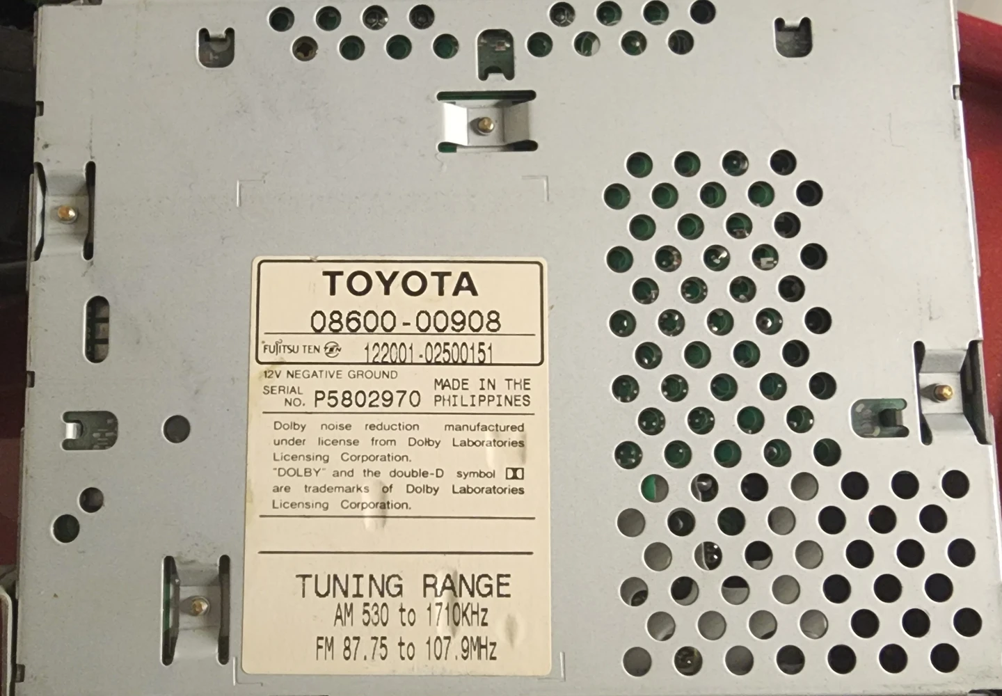 Toyota Car Radio/Stereo - photo 3