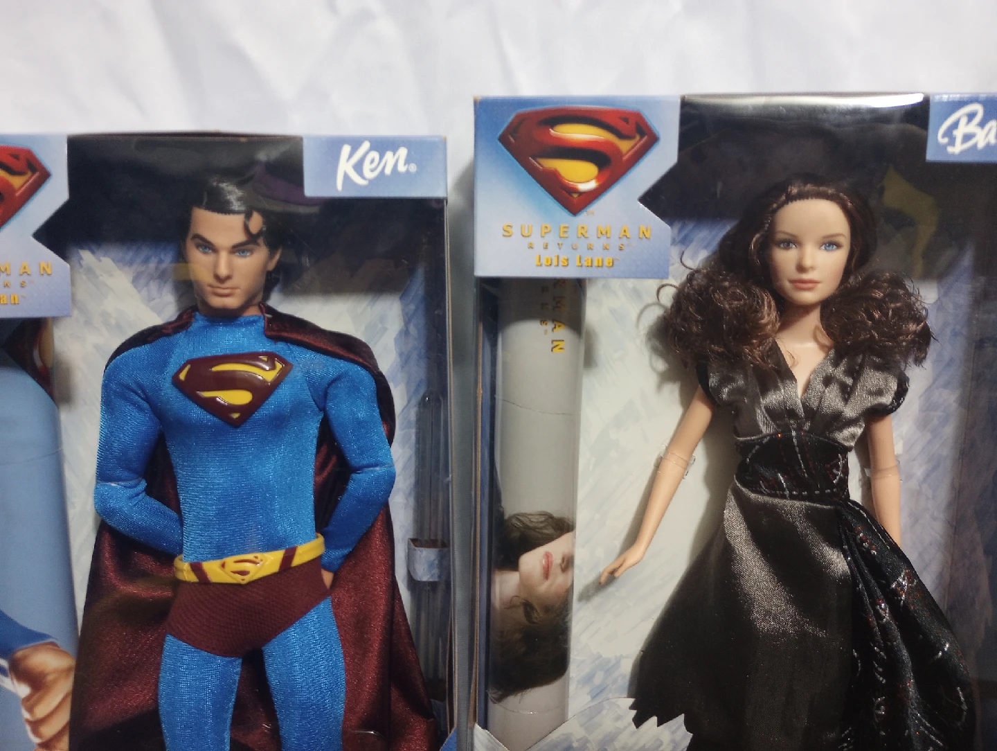 Superman Returns Ken & Barbie Dolls - New in Box! - photo 2